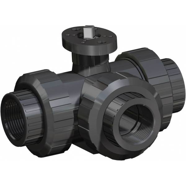 Válvula de bola en PVC Item 635-636-637-638