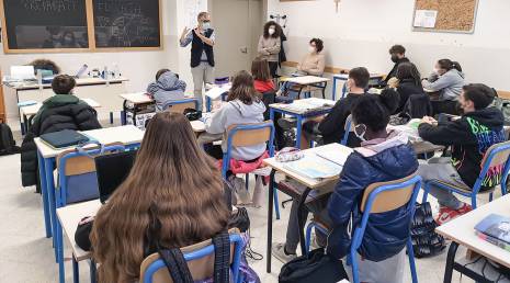 Proyecto "Empresa abierta" con las escuelas de secundaria de Passirano