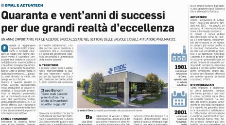 El «Corriere della Sera» escribe sobre el aniversario de la OMAL